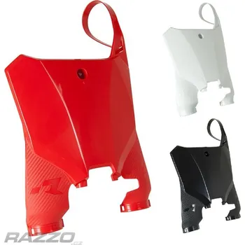 Přední tabulka RTech Factory Front Plate Honda CRF450R 21-.. CRF250R 22-.. Černá