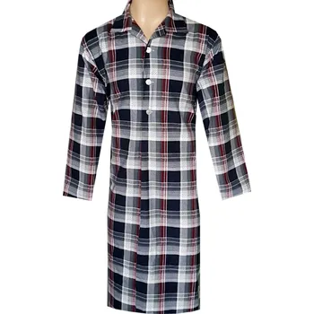 Pánská noční košile Pánská Noční Košile Flanel FOLTÝN NKF14 Velikost: M, Materiál: Flanel