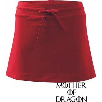 Dámská sukně Mother of Dragon - Sportovní sukně - two in one - M ( Červená )
