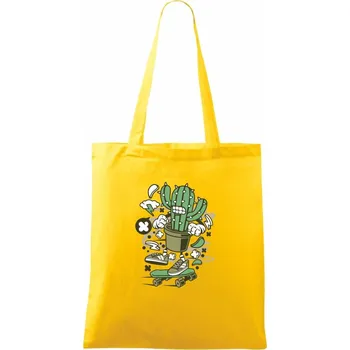 Jezdicí píchatko - Taška bavlněná - 42 x 38 cm ( Žlutá )