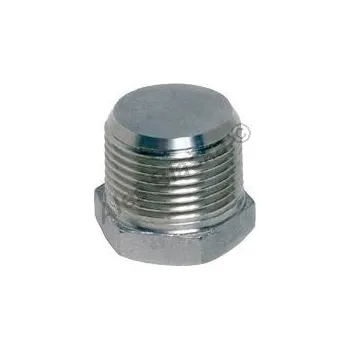 Fitinka SFERACO - Francie | Zátka nerezová plná NEREZ závitová - vnější závit - INOX (záslepka) - 5/4" N2023