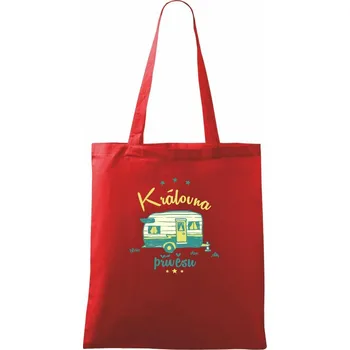 Královna přívěsu - Taška bavlněná - 42 x 38 cm ( Červená )