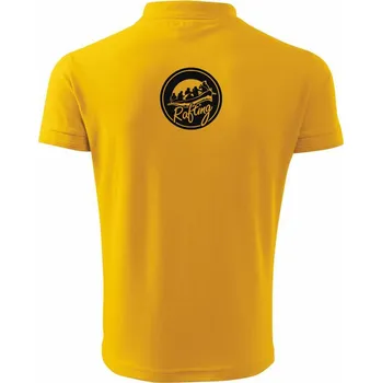 Pánská košile Rafting emblem - Polokošile pánská Pique Polo 203 - 2XL ( Žlutá )