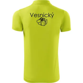 Pánská košile Vesnický balík - Polokošile Victory sportovní (dresovina) - L ( Limetková )