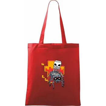 Minemania (Pecka design) - Taška bavlněná - 42 x 38 cm ( Červená )