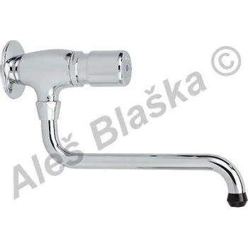 Ventil RIVER SPA - Itálie | RIVER MAGIC R 7003 Nástěnný tlačítkový časový výtokový ventil R7003