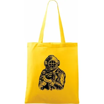 Diver Soldier - Taška bavlněná - 42 x 38 cm ( Žlutá )