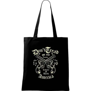 Liberty Of Death - Taška bavlněná - 42 x 38 cm ( Černá )