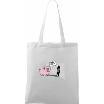 Zazděný kamarád - Taška bavlněná - 42 x 38 cm ( Bílá )