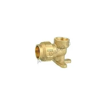 Fitinka TIEMME - Itálie | PE mosazná spojka nástěnka s vnitřním závitem na polyetylénové trubky (polyš) - 3/4"x25 PE048