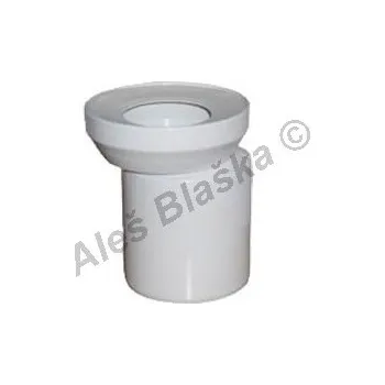 Klozet PlastBrno - ČR | WC dopojení excentrické - připojení odpad WC - 15mm 5588