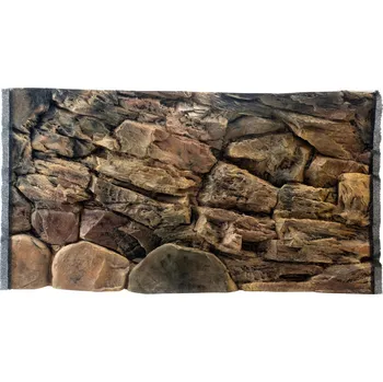 Dekorace do akvária ATG Skála pozadí 100 x 50 cm
