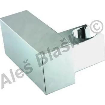 Sprchový držák Kloubový závěs sprchy hranatý pro sprchovu hadici (držák sprchy) - chrom 89213