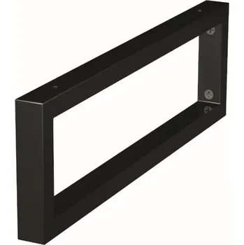 Koupelnový nábytek Příslušenství konzole Naturel Dolce 45x14x3 cm černá mat KONZOLEH45CM