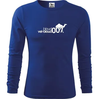Chlapecké tričko Velbloud 007 - Triko dětské Long Sleeve - 122 cm/6 let ( Královská modrá )