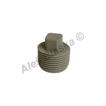 Vodovodní potrubí PPR zátka M tvarovka plastová navařovací - 20 PPR6218