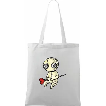 Voodoo láska - Taška bavlněná - 42 x 38 cm ( Bílá )