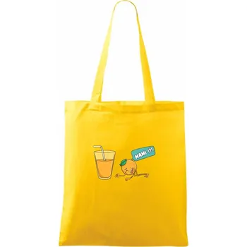 Pomeranč juice - Taška bavlněná - 42 x 38 cm ( Žlutá )
