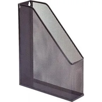 Drátěná police Stojan na soupisy drátěný Concorde - černý