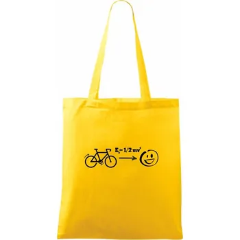 Kinetická energie kolo - Taška bavlněná - 42 x 38 cm ( Žlutá )
