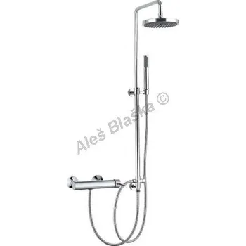 Sprchový držák Posuvná sprchová tyč - sprchový komplet (posuvný držák sprchy) - CHROM GU4332