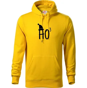 Pánská mikina Ho3 - Mikina pánská Cape s kapucí - S ( Žlutá )