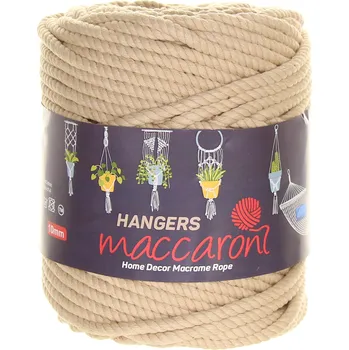 Příze Maccaroni Hangers Rope 10 mm béžová 303_01
