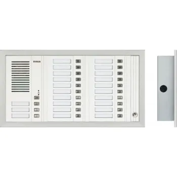 Poštovní schránka Zvonkové tablo TESLA GUARD pro zazdění - 23 účastníků