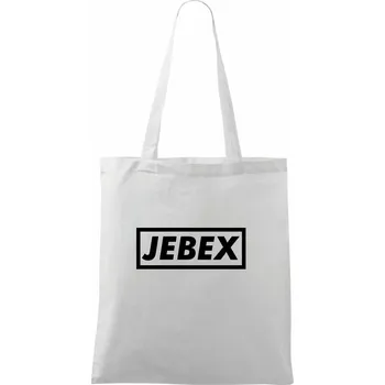 Nákupní taška Jebex - Taška bavlněná - 42 x 38 cm ( Bílá )