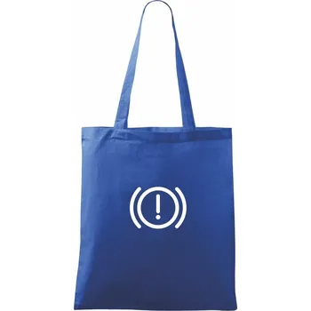 Brzda ikona - Taška bavlněná - 42 x 38 cm ( Královská modrá )