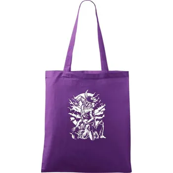 Viking MMA Fighter - Taška bavlněná - 42 x 38 cm ( Fialová )