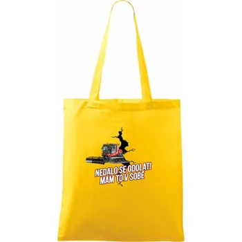 Nedalo se odolat, mám to v sobě rolbař - Taška bavlněná - 42 x 38 cm ( Žlutá )