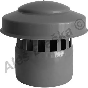 Kanalizační potrubí PlastBrno - ČR | PP ventilační nástavec (HT kanalizační odpadní systém) - DN110 AVNxxxx