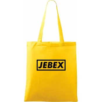 Jebex - Taška bavlněná - 42 x 38 cm ( Žlutá )