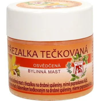 Bylinná léčivá mast Království bylin Třezalka tečkovaná bylinná mast 150 ml