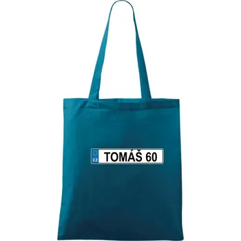 SPZ Tomáš 60 - Taška bavlněná - 42 x 38 cm ( Petrolejová )