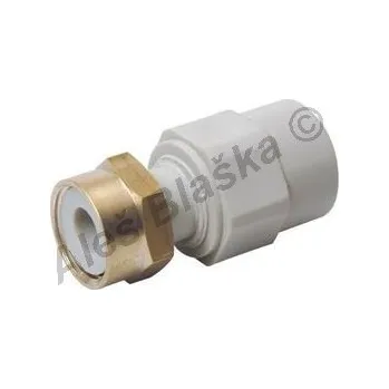 Vodovodní potrubí PPR plastová přechodka s převlečnou matkou - 32x1" PPR6246