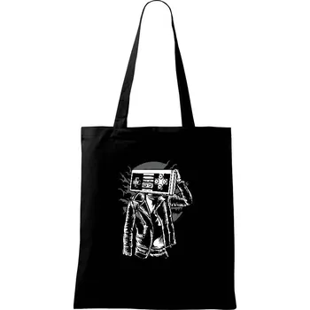 Nákupní taška Street Gamers - Taška bavlněná - 42 x 38 cm ( Černá )
