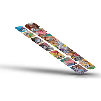 rám kola Samolepy na rám a zadní stavbu RIE:SEL DESIGN Carbon Stickerbomb