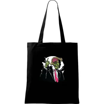 Make Zombie Great Again - Taška bavlněná - 42 x 38 cm ( Černá )