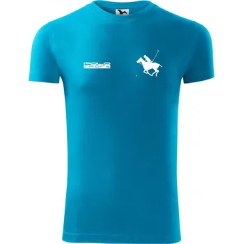 Pánské tričko Polo sport - Viper FIT - Pánské zůžené tričko - S ( Světlý tyrkys )