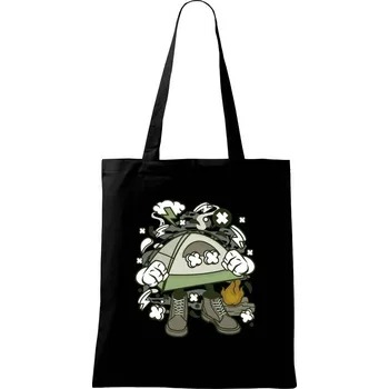 Stan komiks - Taška bavlněná - 42 x 38 cm ( Černá )