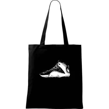 Basketbalové boty - Taška bavlněná - 42 x 38 cm ( Černá )