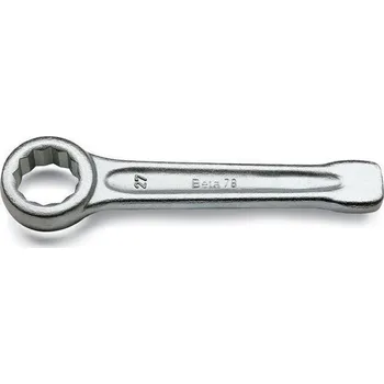 Klíč 78 34-RING SLOGOČKOVÝ KLÍČ JEDNOSTRANNÝ ÚDEROVÝ-MODEL 78 34MM, DIN 7444 GING WRENCHES (OČKOVÝ KLÍČ JEDNOSTRANNÝ ÚDEROVÝ-MODEL 78 34MM, DIN 7444 )