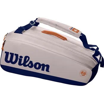 Wilson Roland Garros Premium 9 Pack Tenisová taška Wilson Roland Garros Premium 9 Pack
