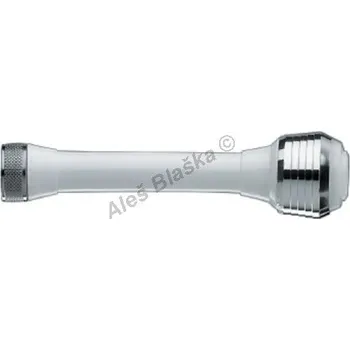 Perlátor Spořič vody z bílého plastu s prodloužením - M22x1, chrom 637M