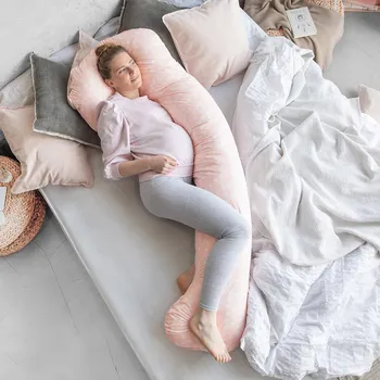 Kojící polštář Milkie Jasmin český těhotenský a kojicí polštář Love Rose