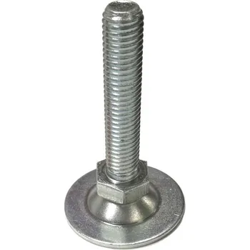 Pojezdové kolečko Noha celokovová pozinkovaná M8x80mm