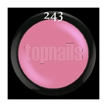 Umělé nehty topnails - barevný UV gel premium PASTEL 243 (color gel)