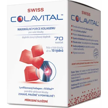 Přírodní produkt SWISS Colavital 70 kostiček